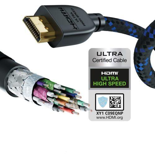 Inakustik Premium HDMI 2.1 Ultra High Speed HDMI кабел 48 Gbps за 8K и 10K видео