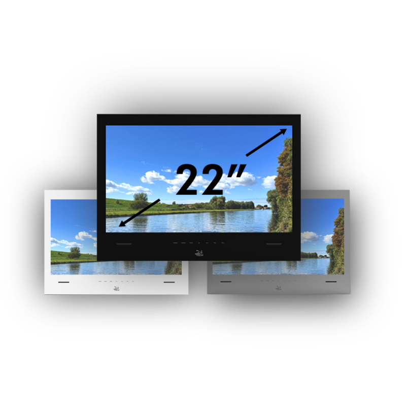 SplashVision ESI-22 Smart Google LED TV водоустойчив телевизор за баня