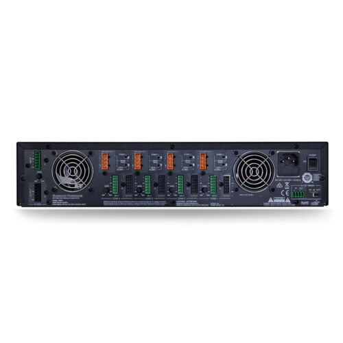Bluesound Professional A860 – заден панел с входове и изходи