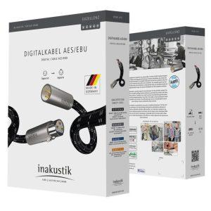 Цифров AES/EBU кабел Inakustik Excellence Digital XLR AES/EBU на достъпна цена от Аудио Арте Inakustik Excellence Digital XLR
