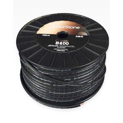 Norstone Clasic 400 – 2×4 mm² OFC тонколонен кабел, прозрачна изолация, висока мощност и прецизност за Hi‑Fi и кино системи