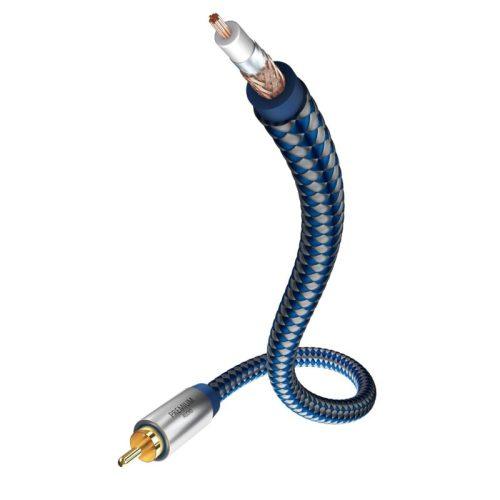 Кабел за субуфер Inakustik Premium Mono-Subwoofer Cable на достъпна цена от Аудио Арте Кабел за субуфер Inakustik Premium Mono-Subwoofer Cable