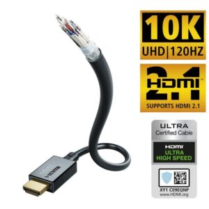 Inakustik Star Ultra High Speed HDMI 2.1 Cable, HDMI, кабел, Аудио Арте,Inakustik Star Ultra High Speed HDMI,DTS Master, DTS:X, Dolby TrueHD, and Dolby Atmos,10K,8K,4K