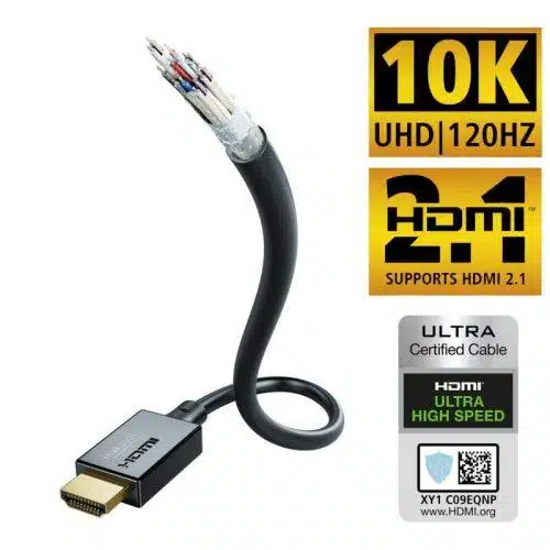 Inakustik Star Ultra High Speed HDMI 2.1 Cable, HDMI, кабел, Аудио Арте,Inakustik Star Ultra High Speed HDMI,DTS Master, DTS:X, Dolby TrueHD, and Dolby Atmos,10K,8K,4K