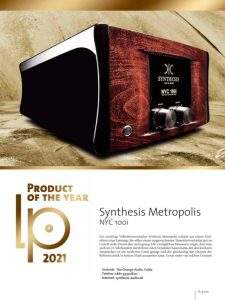 Лампов усилвател Syntesis Metropolis NYC 100i на достъпна цена от Аудио Арте Syntesis Metropolis NYC 100i