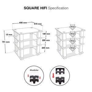 HI-FI Маса Norstone Square HI-FI на достъпна цена от Аудио Арте HI-FI Маса Norstone Square HI-FI,HI-FI Маса,Norstone Square HI-FI,,Norstone,Square,HI-FI