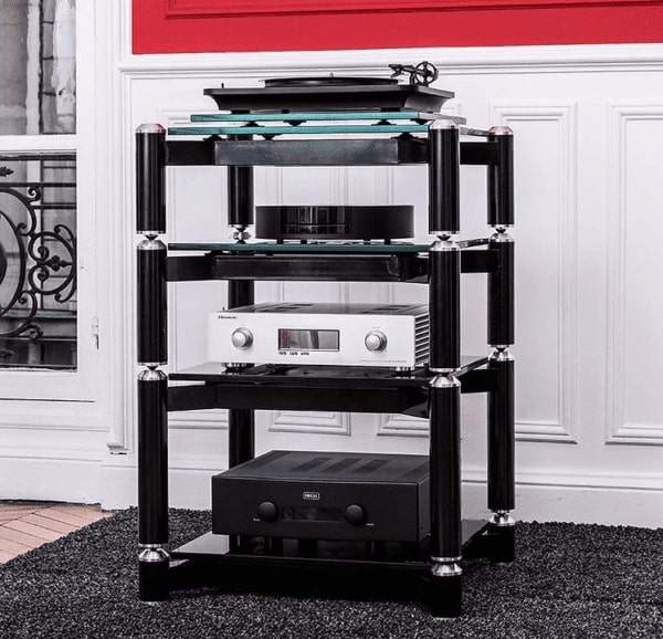 HI-FI Модулна Маса Norstone SPIDER 1/2/3/BASE AudioArte Модулна маса за HI-Fi Norstone Spyder Black
