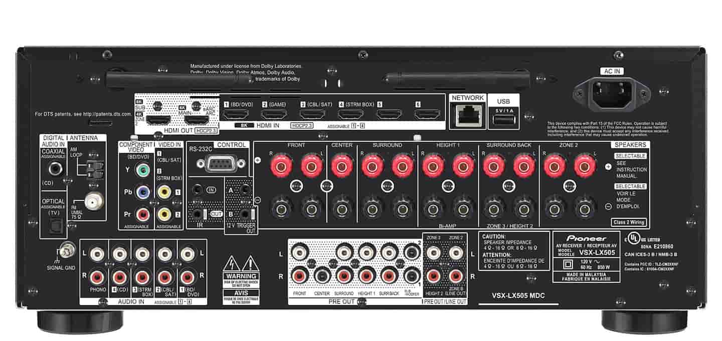 Ресивър за домашно кино Pioneer VSX-LX505 AudioArte Pioneer VSX-LX505