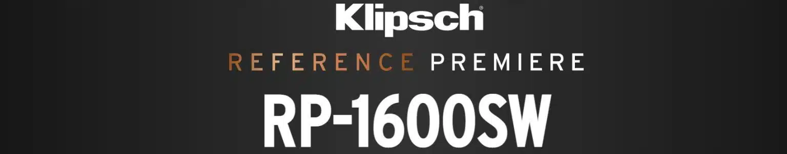 Субуфер Klipsch RP-1600SW на достъпна цена от Аудио Арте Klipsch RP-1600SW