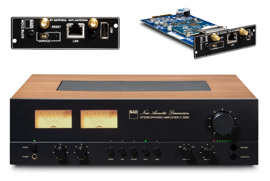 NAD C 3050 усилвател с HDMI eARC и DAC