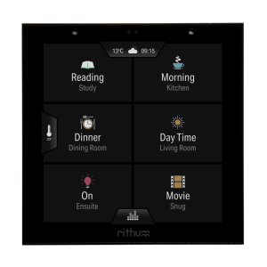 Rithum Switch, touch panel, умна къща, тъч панел, bluOs,