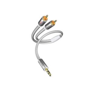 Кабел интерконект 3,5 Jack to RCA Inakustik Premium MP3 audio cable AudioArte Inakustik Premium MP3 audio cable, interconnect cable, кабел за телефон, Inakustk, кабел интерконект, АудиоАрте, Аудио Арте