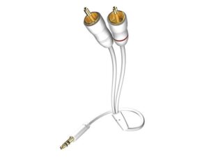 Кабел интерконект 3,5 Jack to RCA Inakustik Star MP3 Audio Cable на достъпна цена от Аудио Арте Inakustik Star MP3 Audio Cable, interconnect cable, кабел за телефон, Inakustk, кабел интерконект, АудиоАрте, Аудио Арте