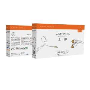 Кабел интерконект 3,5 Jack to RCA Inakustik Star MP3 Audio Cable на достъпна цена от Аудио Арте Inakustik Star MP3 Audio Cable, interconnect cable, кабел за телефон, Inakustk, кабел интерконект, АудиоАрте, Аудио Арте