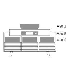 NorStone Oslo 1200, NorStone, мебели, Hi-Fi мебели, мебели за грамофонни плочи, мебели за музикални ентусиасти, Аудио Арте