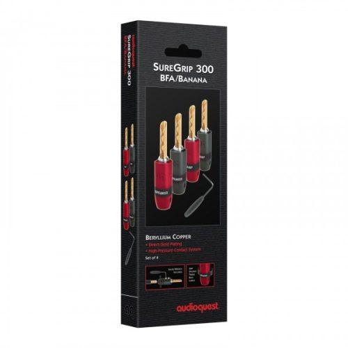 Конектори Банани AudioQuest SureGrip 300 Banana на достъпна цена от Аудио Арте Конектори Банани AudioQuest SureGrip 300 Banana,Конектори,Банани,AudioQuest SureGrip 300,Banana