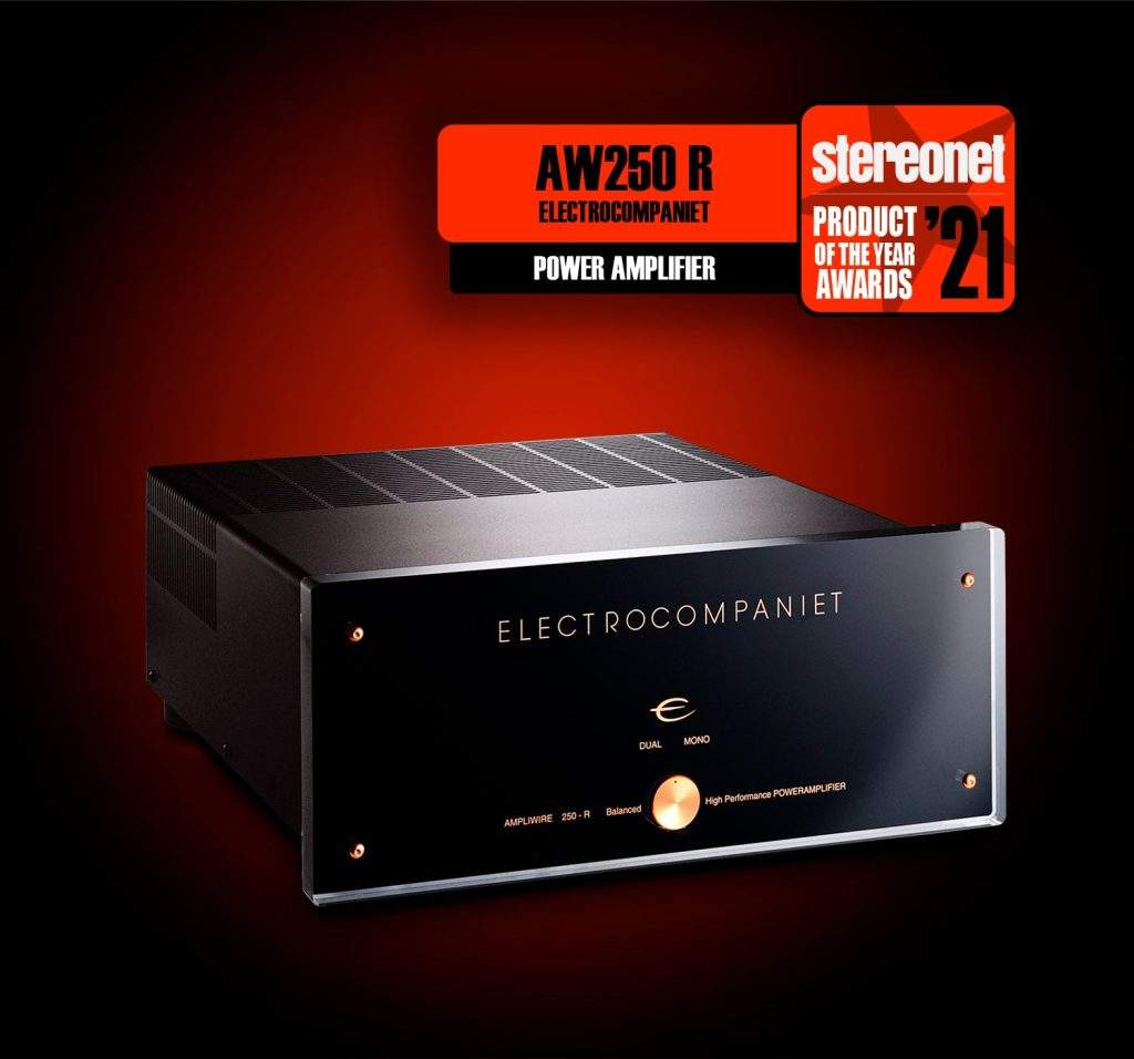 Стерео крайно стъпало ELECTROCOMPANIET AW250 R, награди