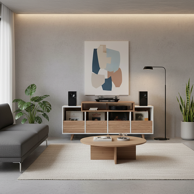 NorStone Oslo 1600, NorStone, мебели, Hi-Fi мебели, мебели за грамофонни плочи, мебели за музикални ентусиасти, Аудио Арте