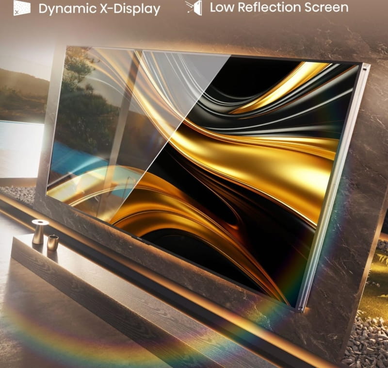 Hisense 110UXNQ 110-инчов Mini LED Smart TV с 4K Ultra HD резолюция и Dolby Atmos звук