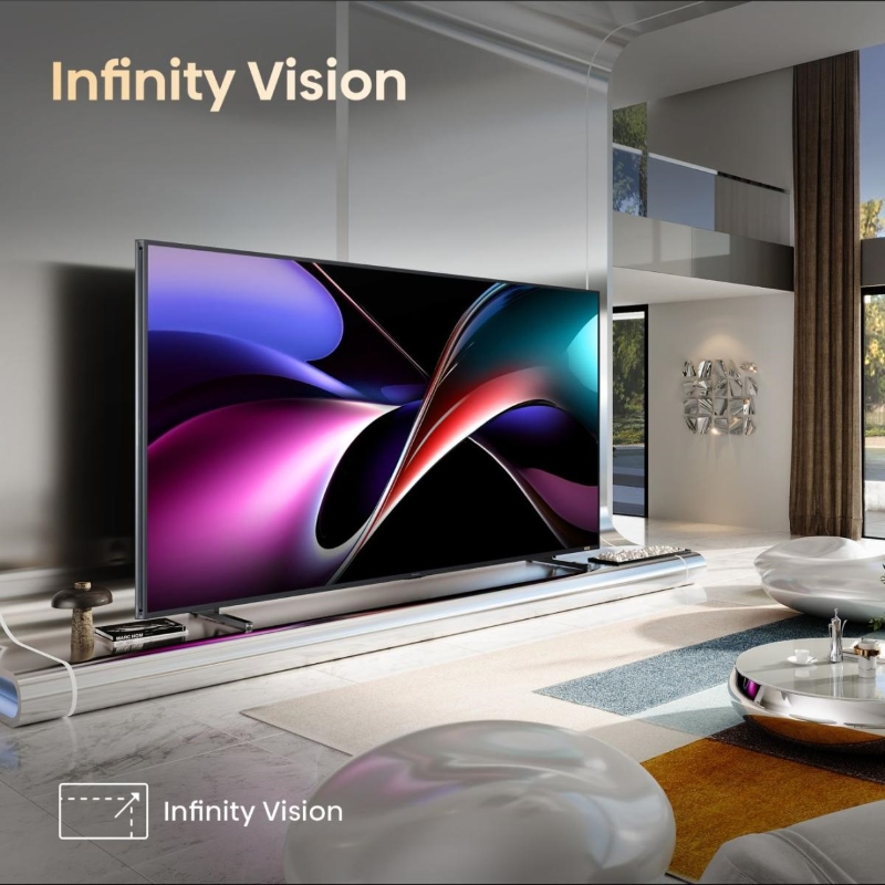 Hisense 100UXQ 100" RGB-MiniLED 4K Smart TV