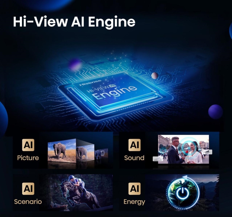 Hisense 85U7Q Smart телевизор с Dolby Vision и Dolby Atmos