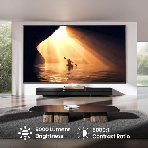Hisense L9Q UST лазерен телевизор с 5000 ANSI лумена яркост