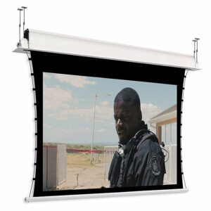 Screen Research In-Ceiling Screens – CLIC компактен екран за вграждане в таван