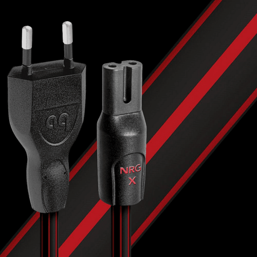 AudioQuest NRG-X2 захранващ кабел с C7 конектор за Hi‑Fi и аудио системи
