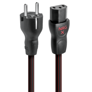 AudioQuest NRG-X3 захранващ кабел с IEC C13 конектор за Hi‑Fi аудио системи