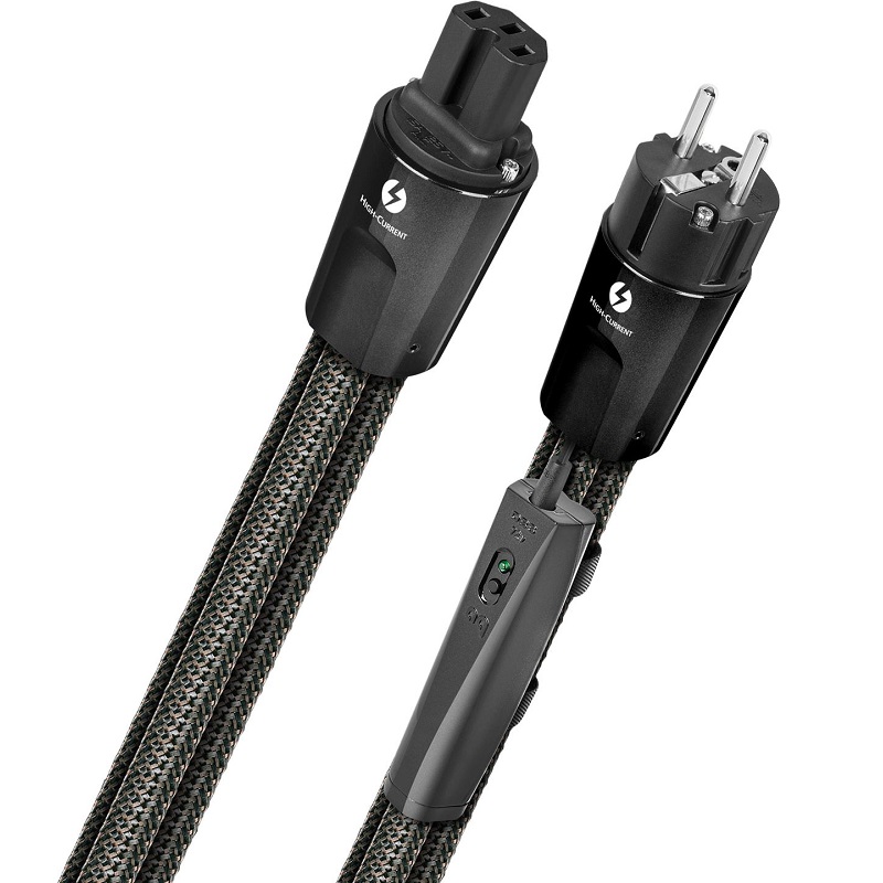 AudioQuest Tunder HC високотоков захранващ кабел с ZERO‑Tech и 72V DBS
