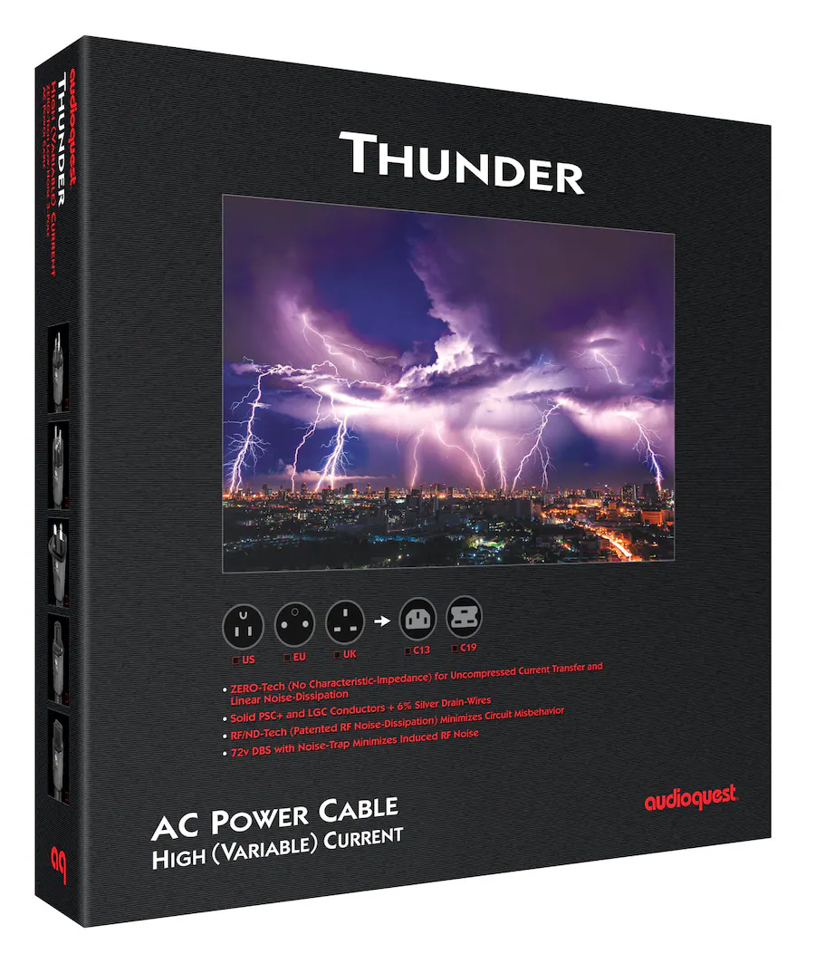 Захранващ кабел AudioQuest Tunder HC - Image 3