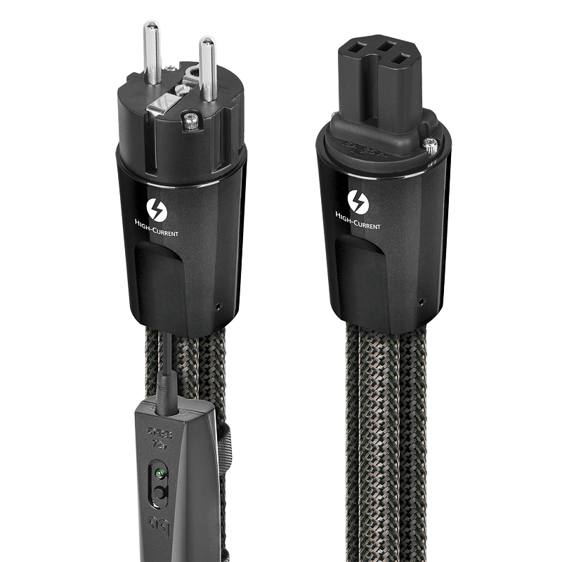AudioQuest Tunder HC високотоков захранващ кабел с ZERO‑Tech и 72V DBS