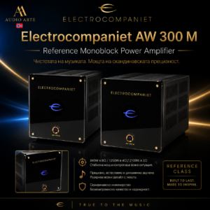 ELECTROCOMPANIET AW300 M моно усилвател висок клас аудио оборудване